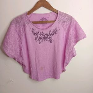 Magenta Casual Top (Girl' s)