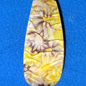 Yellow And Black Hair Clips Accessories