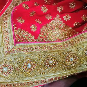 Heavy Pink Bridal Saree..🔥