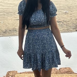 H&M Inspired Skirt Top Co Ord Set