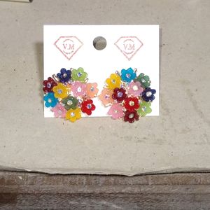 Flower Earrings & Studs