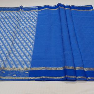 COTTON JAMDANI WORK SAREE 🌼