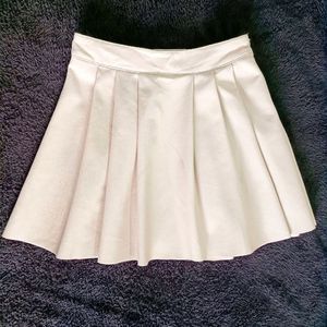 Zara White Mini Skirt