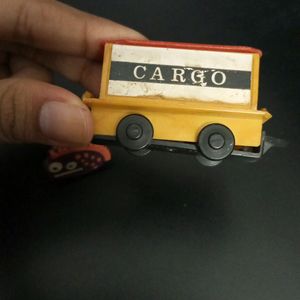 Toy Cargo With Wheels And Monster Ring