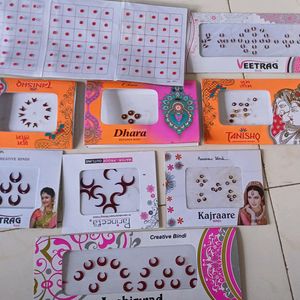 Combo Of 9 Bindi Packets