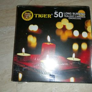 Tiger High Quality 50 Pcs Tealight candles Diya 🪔