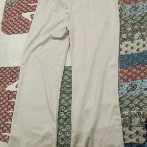 Beige Formal Pant