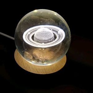 Everglow Solar System Crystal 10cm