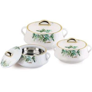 Cello Midas Pack Of 3 Casserole Set 🌿