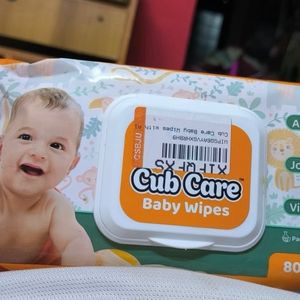 Cub Care Baby Wipes 80 Wipe