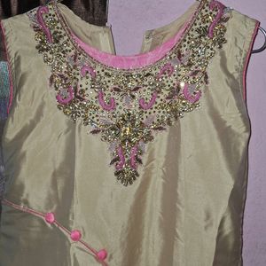 Anarkali With Attached Jacket