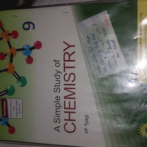 CHEMISTRY CLASS 9TH SIDE BOOK IN NEW CONDITION