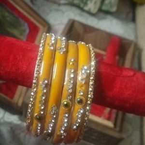 Yellow Stone Bangles