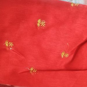 Embroidery Work Saree