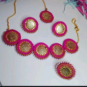 Navratri Special, Lakshmi Coin Jewelry