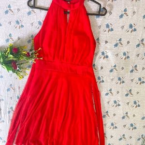 Preety Red Dress