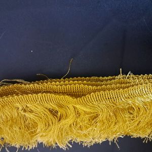 Golden Colour Lace 56 Inches