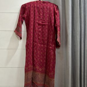 Koskii Maroon Suit Set