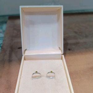 Diamond Bali Pairs Pure Silver