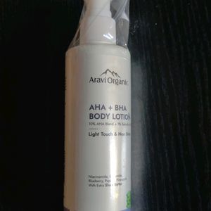 Aravi Organics Aha Bha Body Lotion