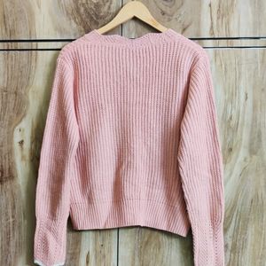 Peach Colour Cardigan Size-40-42