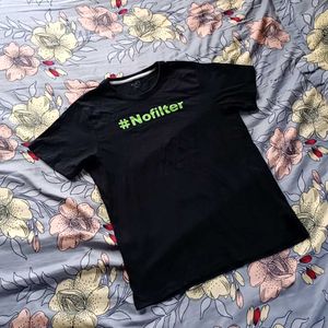 Max Black No Filter Print T Shirt Most Demanded🤑