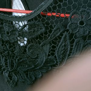 Beutiful Lace Neck Design Top