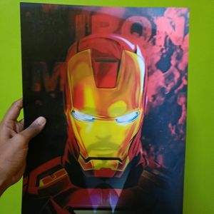 IRON MAN 3D POSTER