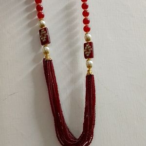 Beautiful Long Necklace Mala