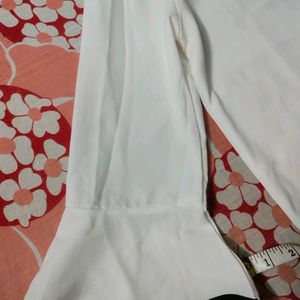 Korean Style White Top