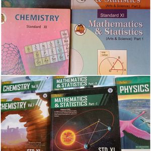 Class 11 MH Board Science PCM (Textbook+TARGET)