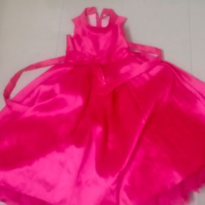 barbie frock majenda pink