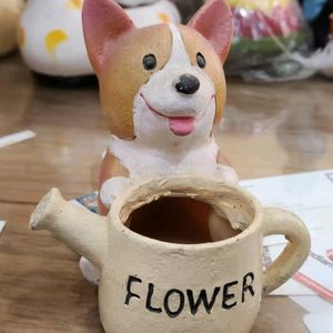 Dog Flower Pot