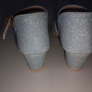 Silver Coloured Footwear