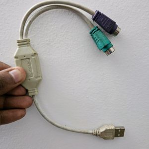 PS/2 To USB Type Connector