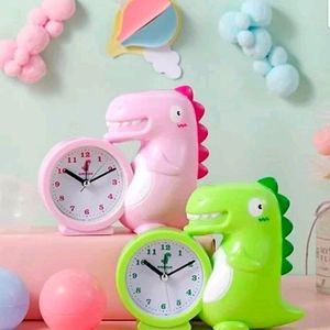 Round Cartoon Dragon Alarm Clock