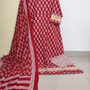 Cotton Kurta Set