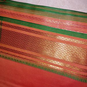 Belgavi Silk Saree Paithani Border