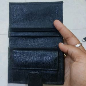 Black leather Wallet