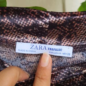 Zara Snake Print Midi Dress