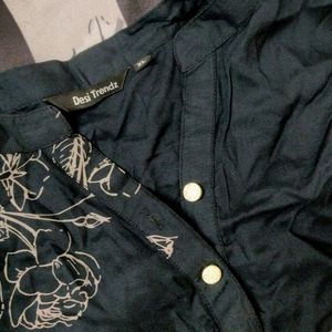 Black short kurti 🎶