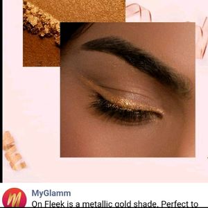 🆕Myglamm Gold Metallic Eyeliner Pencil