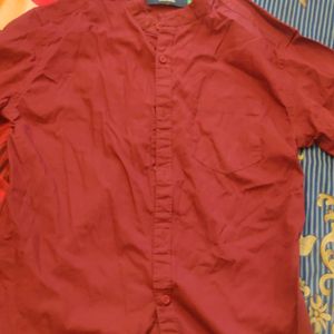 Highlander Chinese collar Shirt