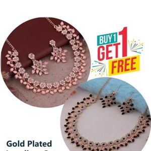 American Diamond Set Buy 1 Get1