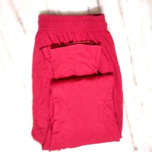 Woman Red Legging , Free Size , Stretchble, No Fla