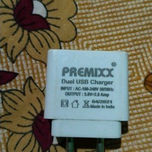 PREMIXX Duel USB Cable