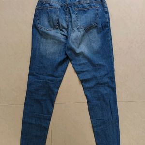 Blue Denim Jeans - Size 28