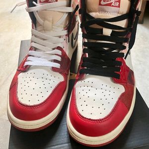 NIKE AIR JORDAN 1 HIGH SPIDER VERSE UK -7.5 (42)