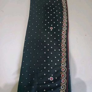 Diamond Work Saree