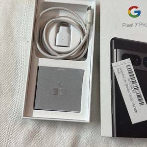 Black Google Pixel 7pro 128 Gb